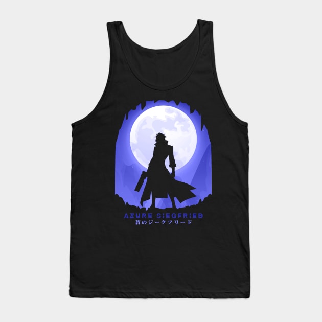 Azure Siegfried | Trails Of Cold Steel Tank Top by GuruBoyAmanah